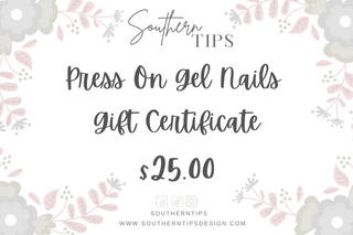 Press on Gel Nails Gift Certificate!