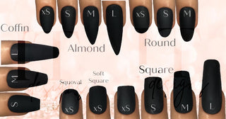 Neutral Flakes Press on Gel Nails ($CAD)