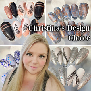 Christina's Press On Nail Design Choice